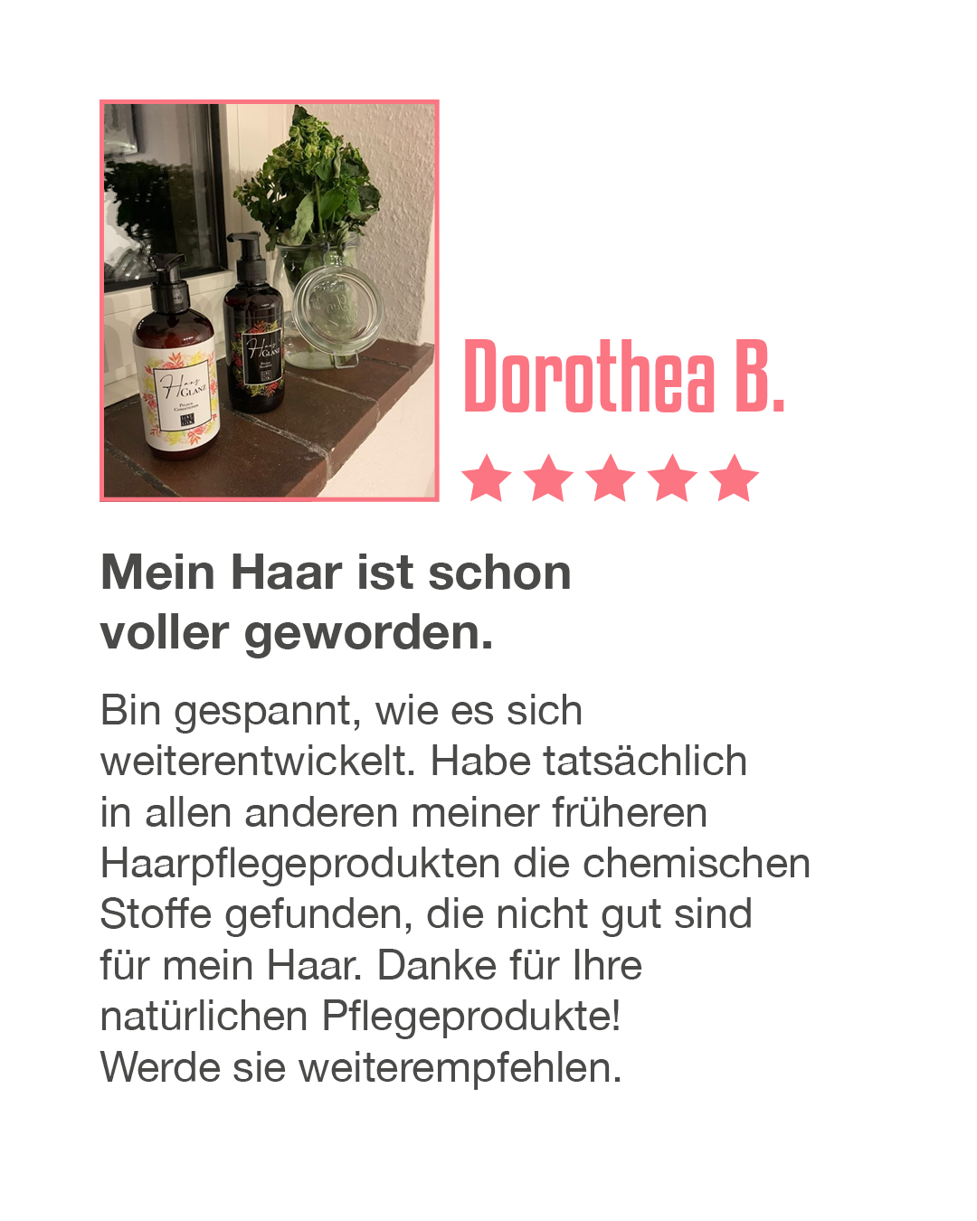 Hans Glanz Shampoo + Conditioner – Bild 4