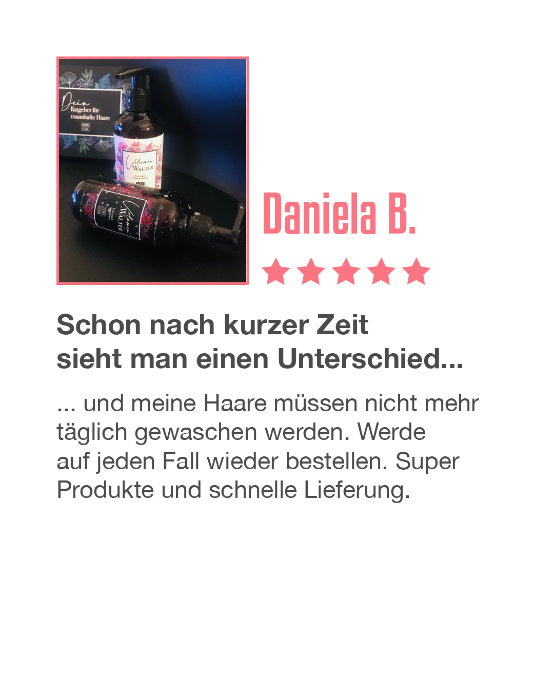 Volumen Walter Shampoo + Conditioner – Bild 4