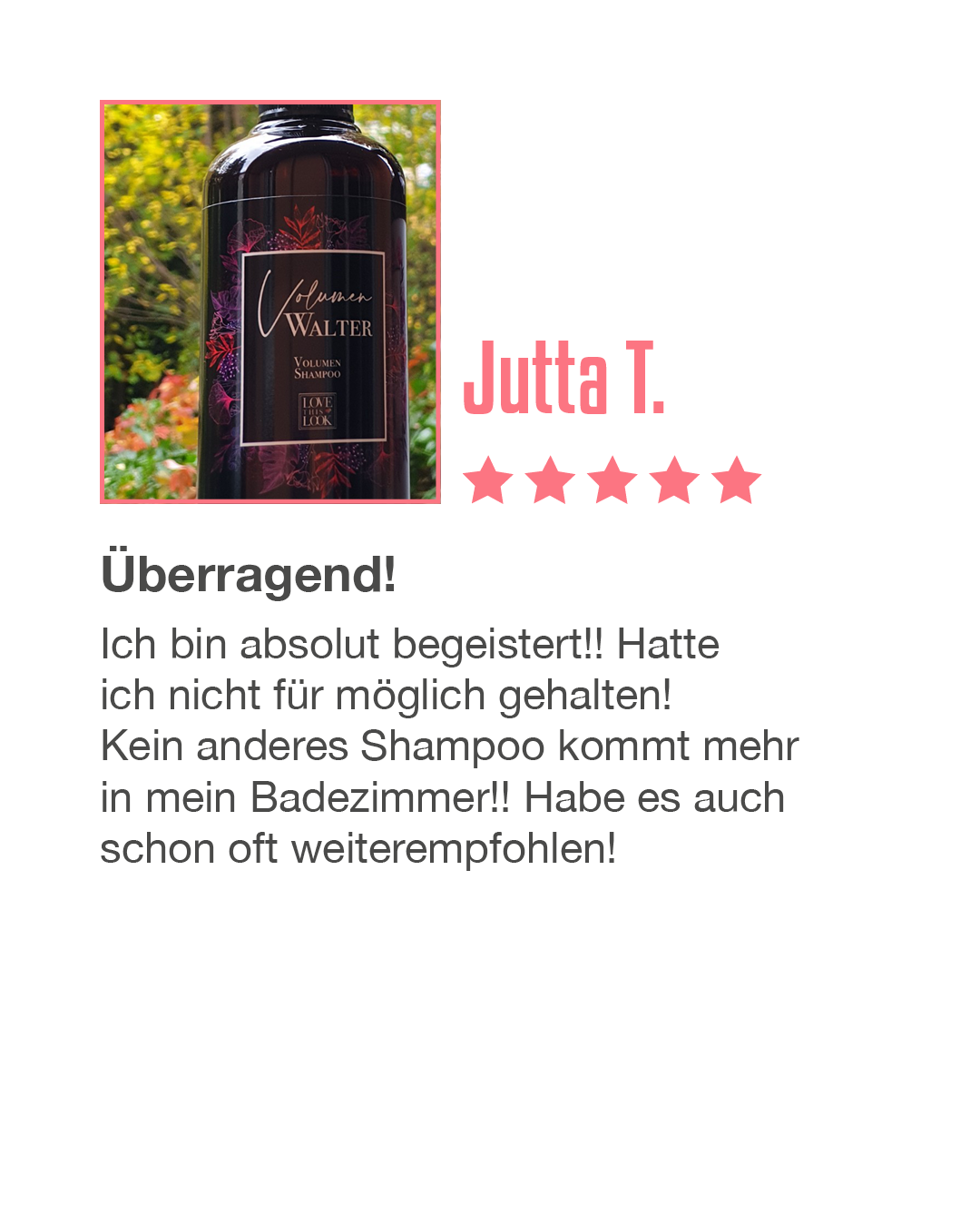Volumen Walter Volumen Shampoo – Bild 4